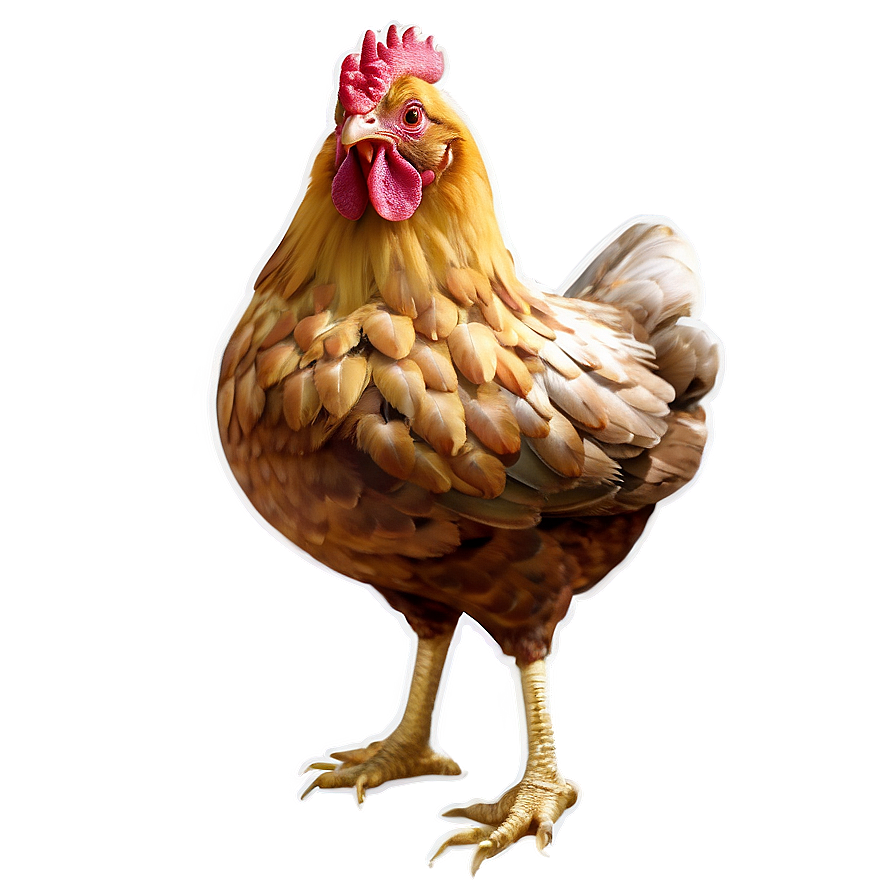 Traditional Folk Hen Png 14