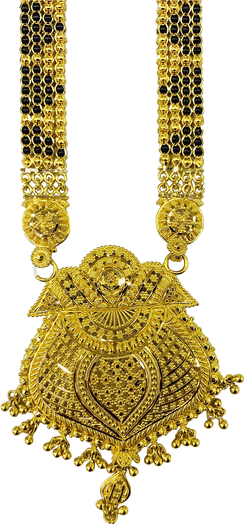 Traditional Gold Mangalsutra Design