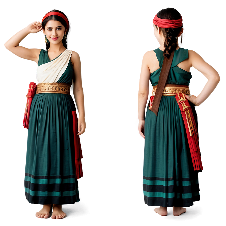 Traditional Greek Costume Png Aps2