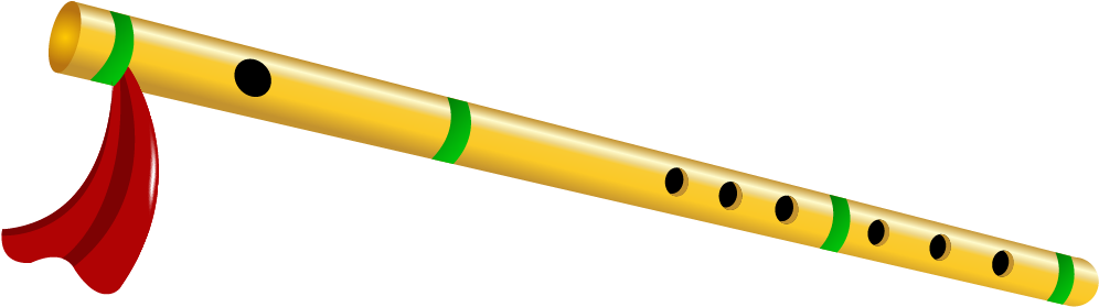 Traditional Indian Bansuri Flute