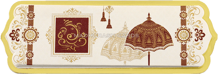 Traditional Indian Wedding Card Design