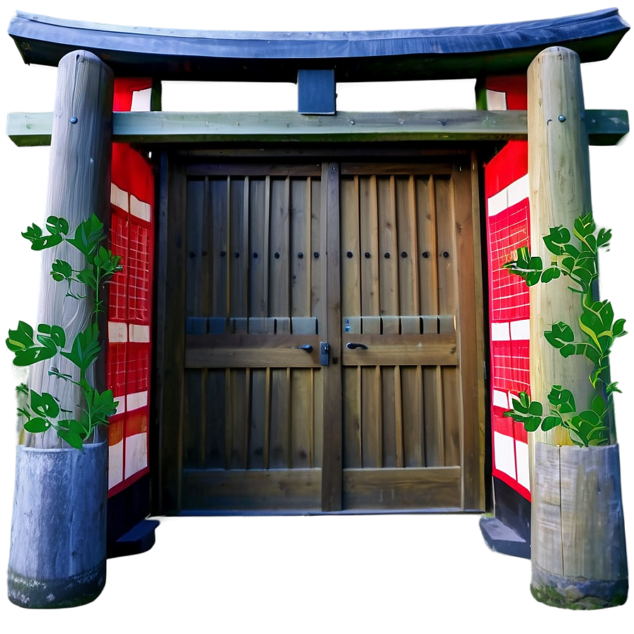 Traditional Japanese Door Png Jqq