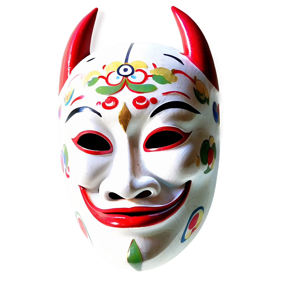 Traditional Japanese Mask Png Uek