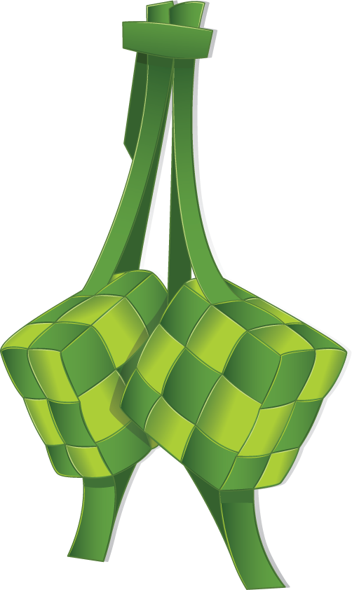 Traditional Ketupat Vector Illustration