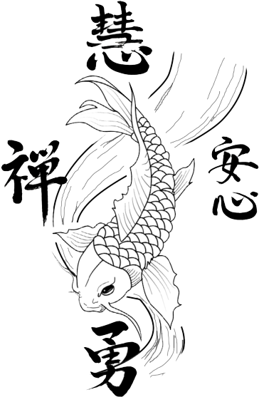 Traditional Koi Fish Artwork