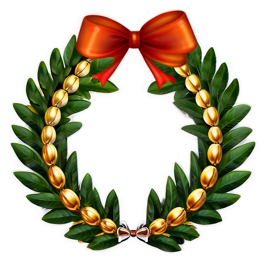 Traditional Laurel Wreath Png 97