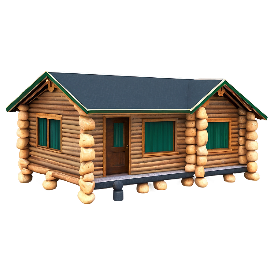 Traditional Log Cabin Design Png 73