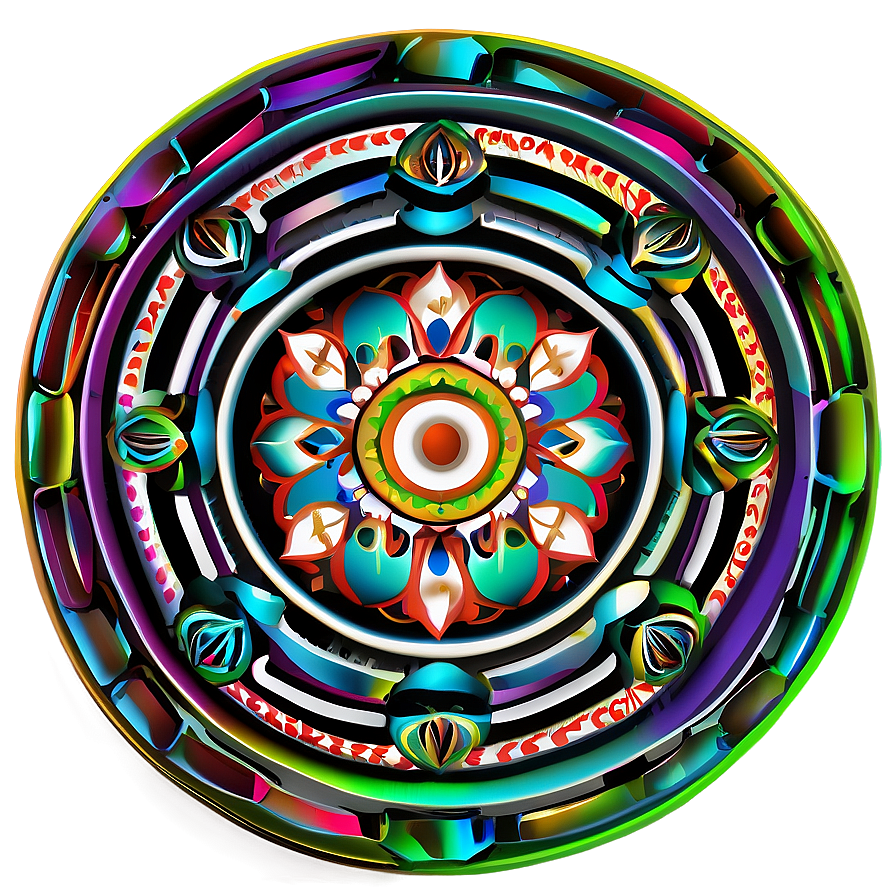 Traditional Mandala Symbol Png Fld