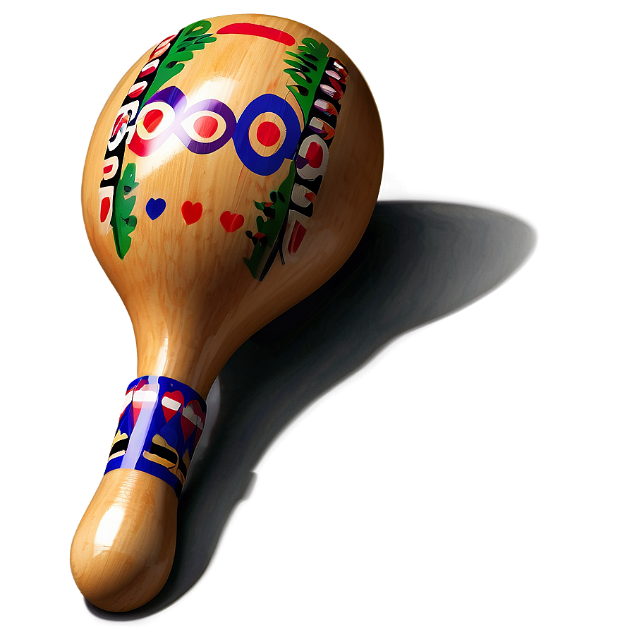 Traditional Maraca Design Png 90