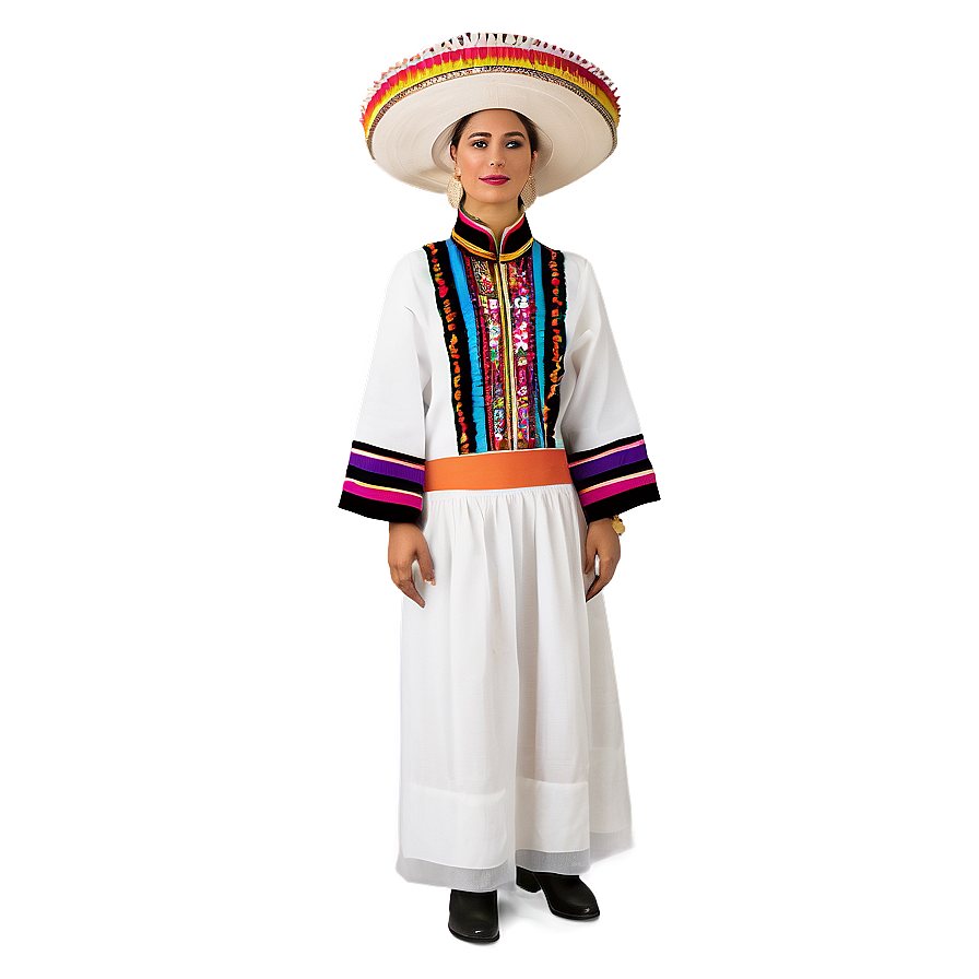 Traditional Mexican Dress Png 06112024