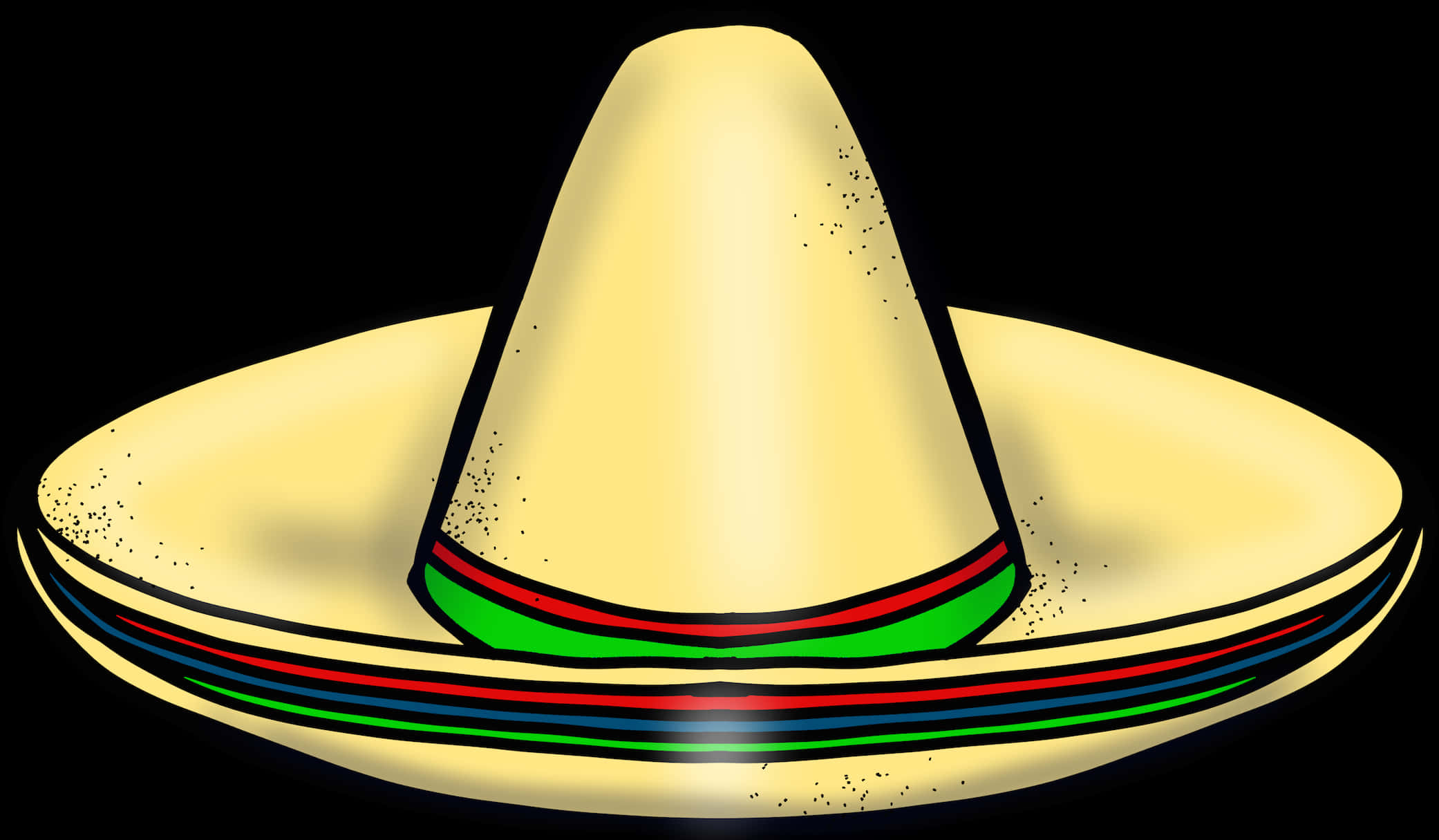 Traditional Mexican Sombrero Hat