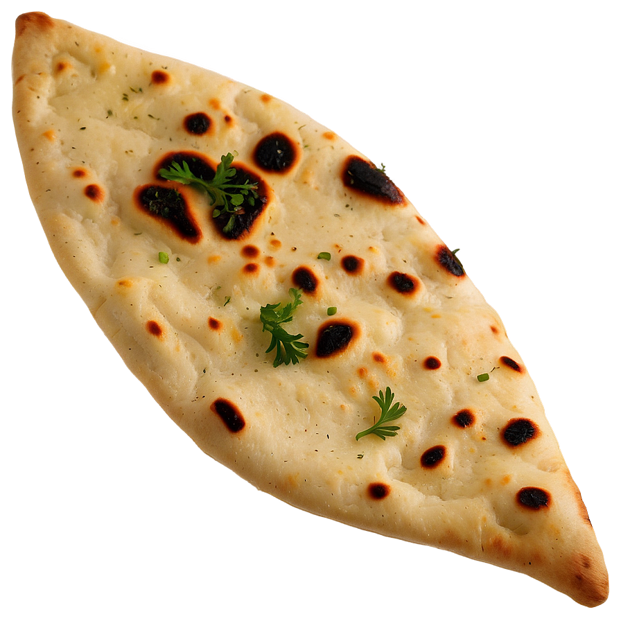 Traditional Naan Bread Png 20