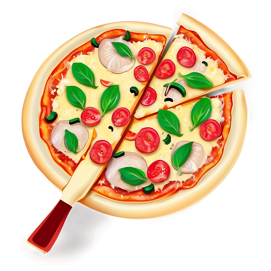 Traditional Pizza Vector Illustration Png Yor