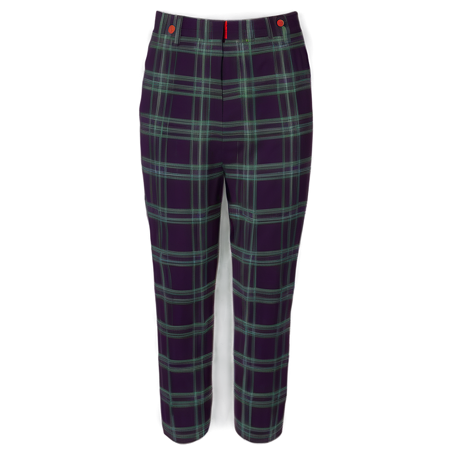 Traditional Plaid Tartan Pants Png Sds