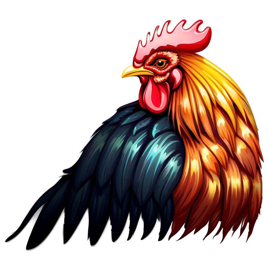 Traditional Rooster Emblem Png Hvb