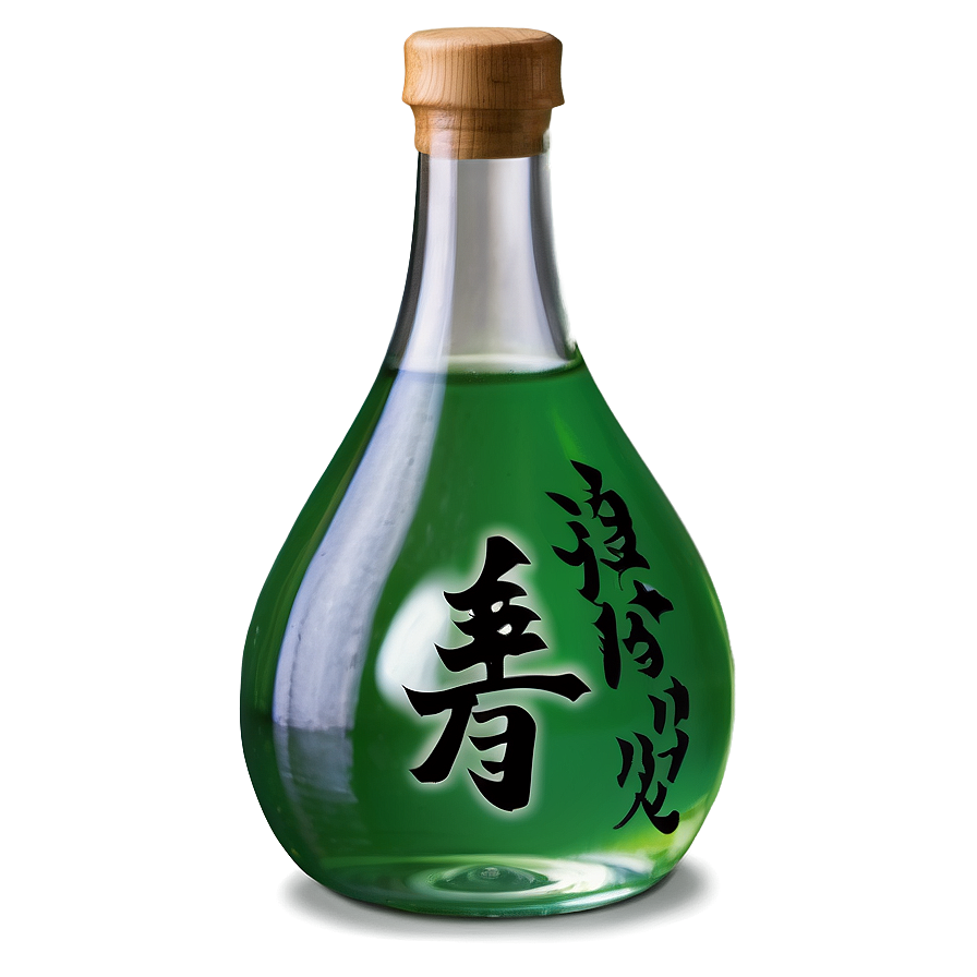 Traditional Sake Bottle Png 99