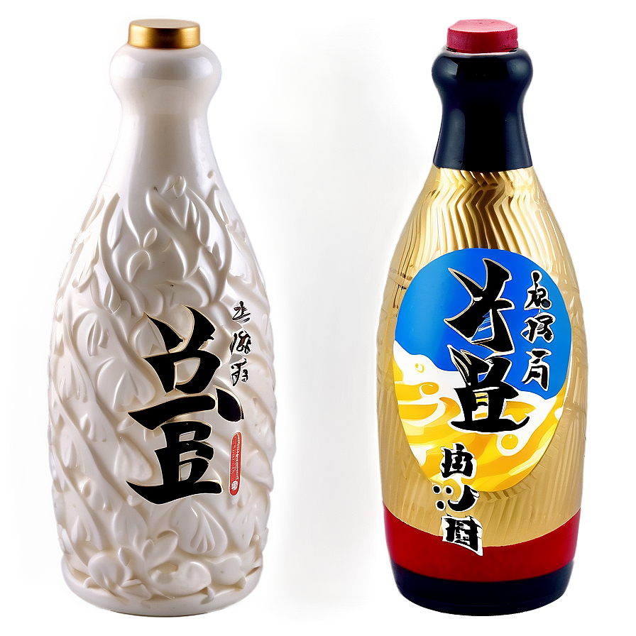 Traditional Sake Bottle Png Evs