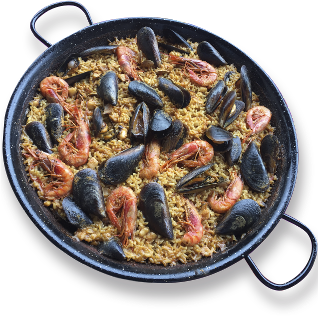 Traditional Seafood Paella