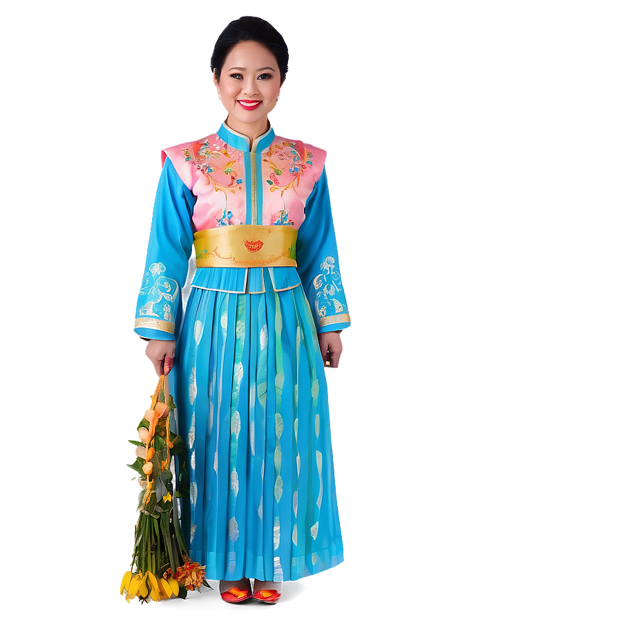 Traditional Singaporean Dress Png Sne