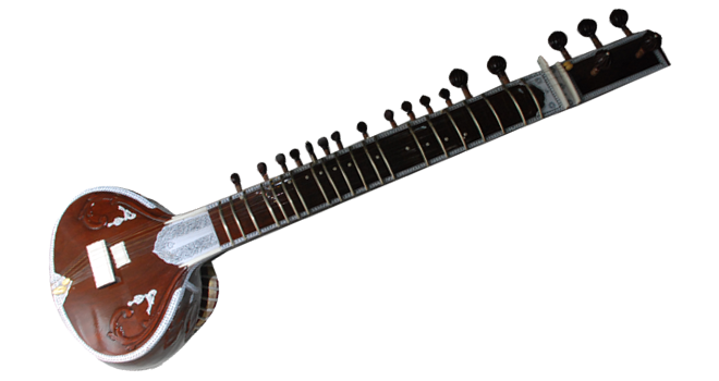 Traditional Sitar Instrument