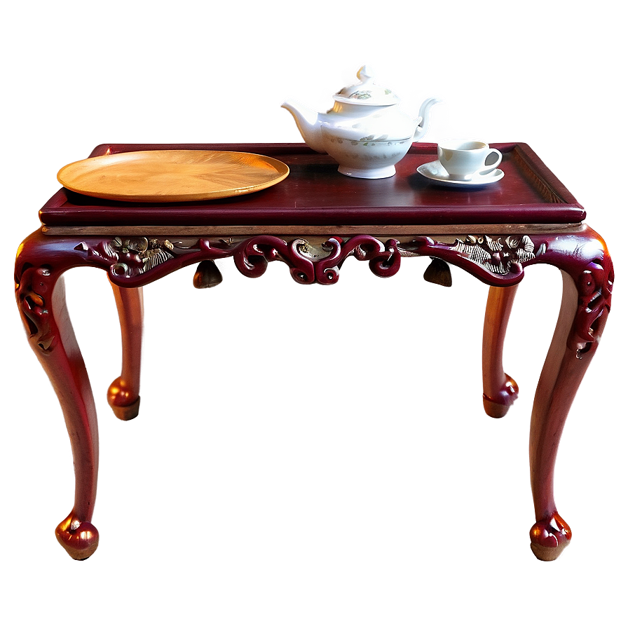 Traditional Tea Table Png Wde1