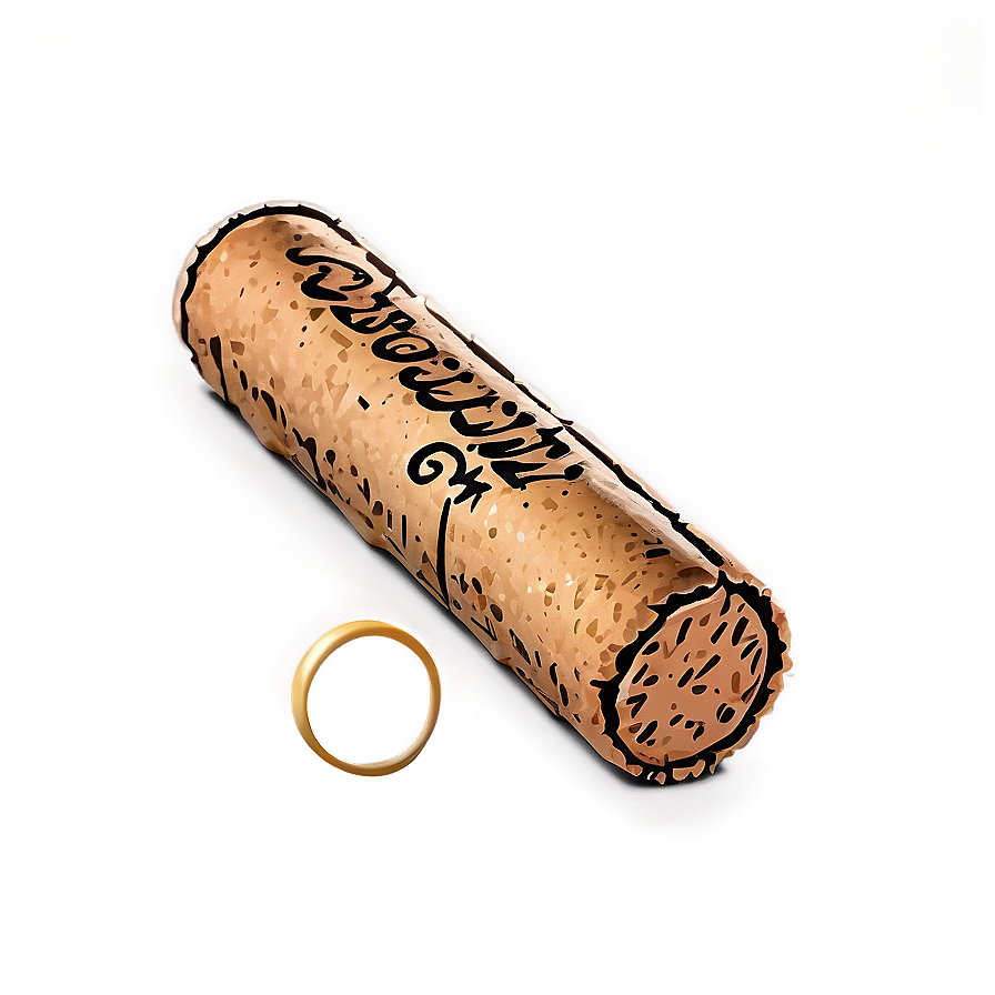 Traditional Wine Cork Png 06122024