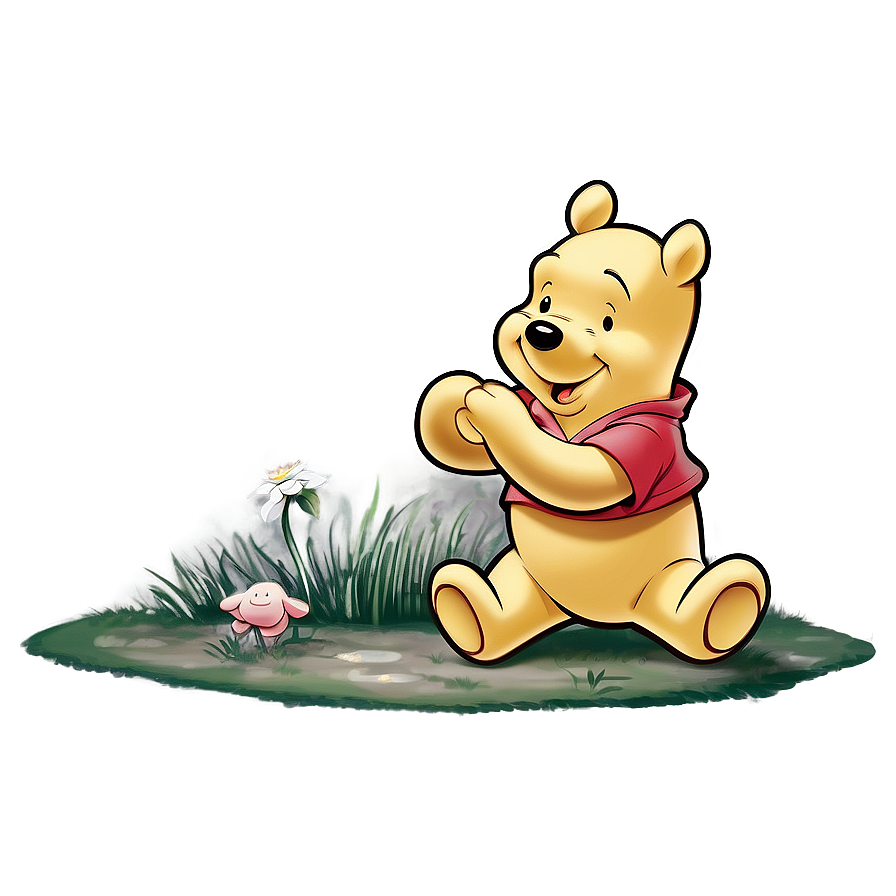 Traditional Winnie The Pooh And Piglet Png 5