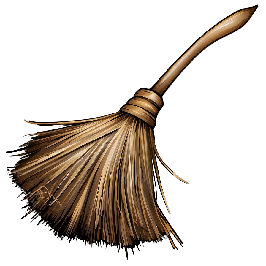 Traditional Witches Broom Png 06292024