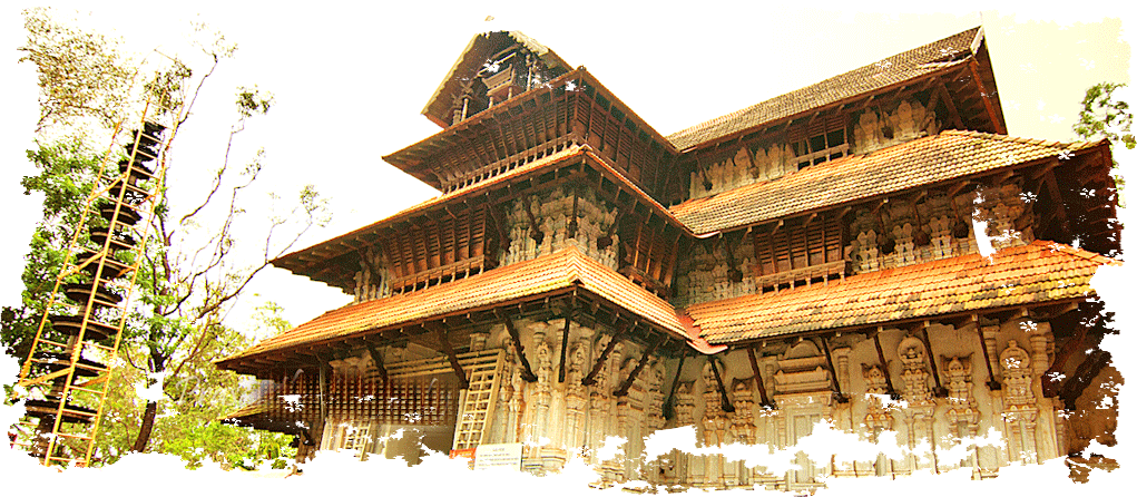 Traditional Wooden Temple Architecture