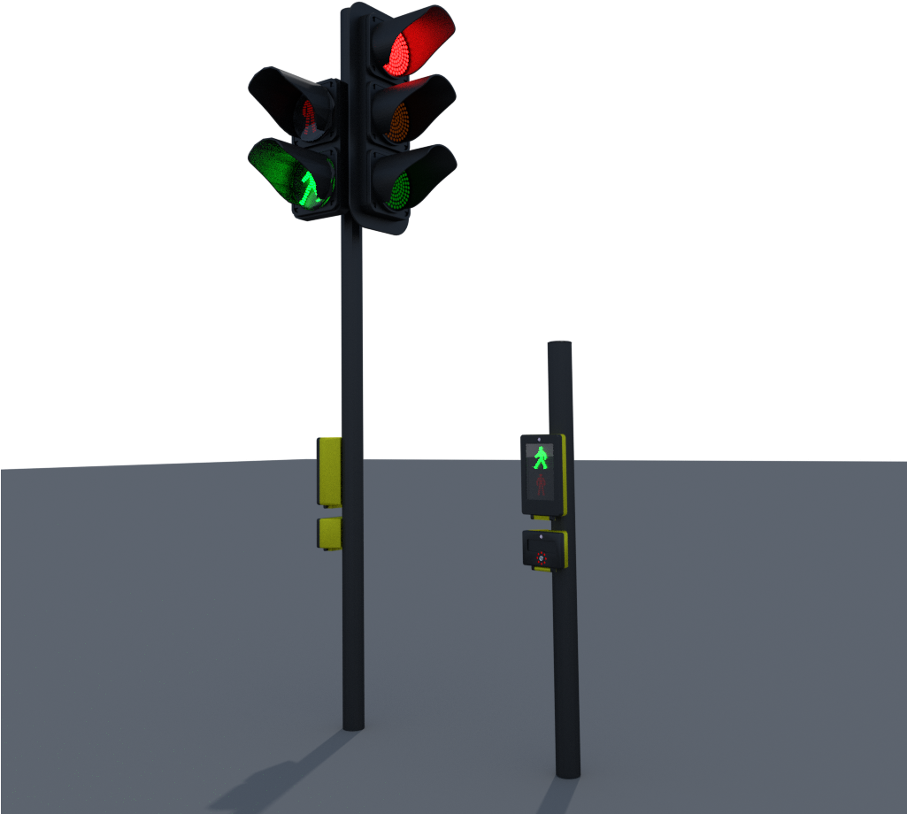 Traffic Lightand Pedestrian Signal