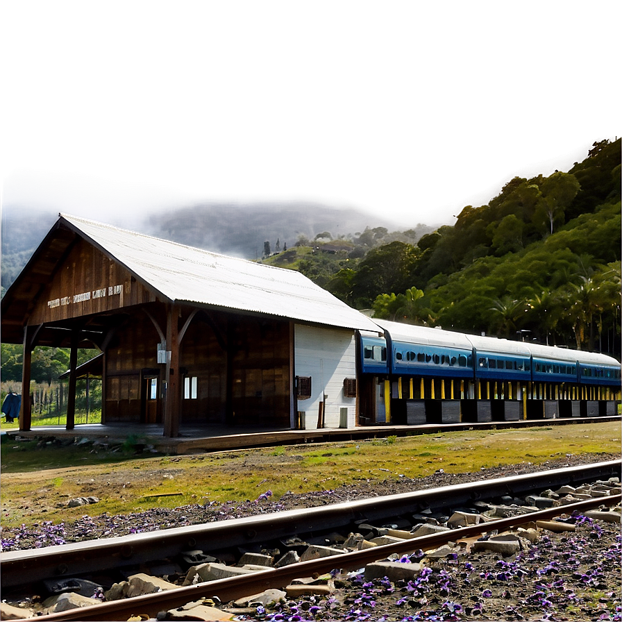 Train Station In The Mountains Png 78