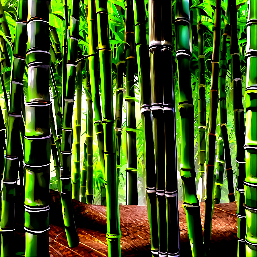 Tranquil Bamboo Forest Png 06112024