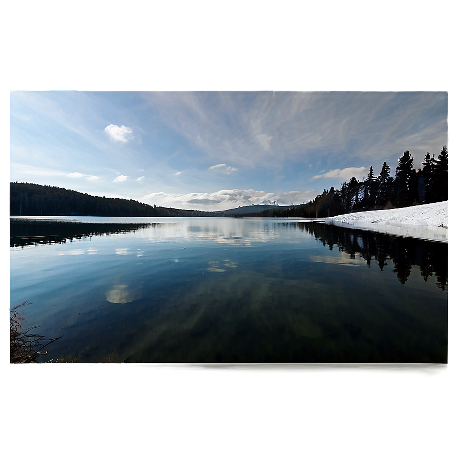 Tranquil Lake View Landscape Png 06232024