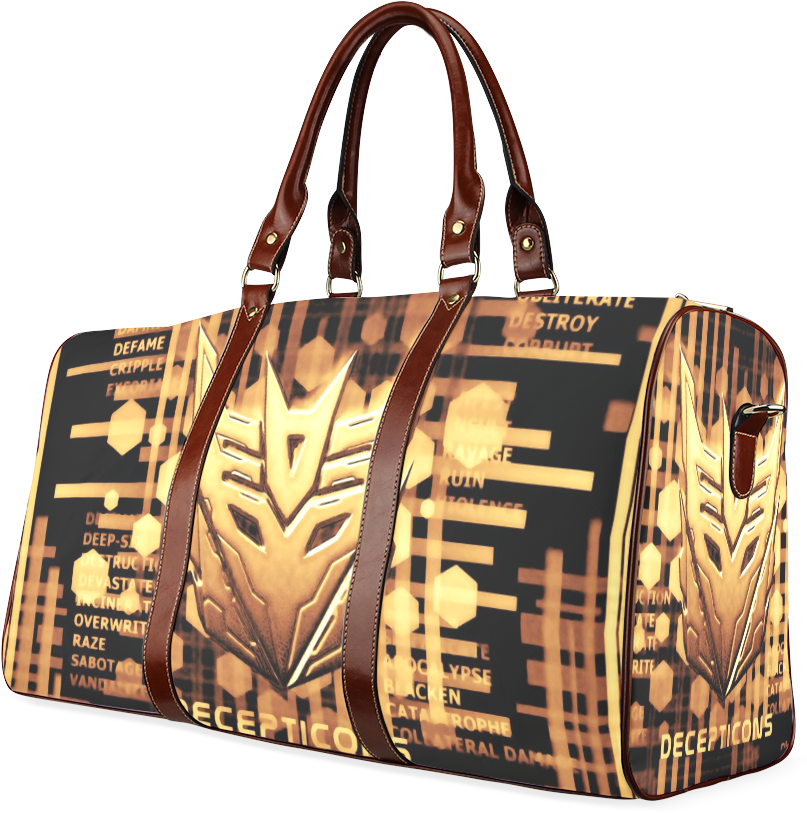 Transformers Decepticon Themed Handbag