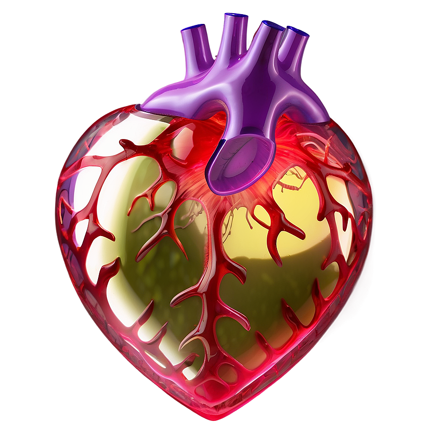 Transparent 3d Heart Png 13