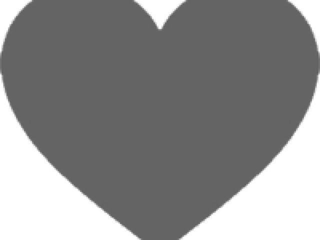 Transparent Background Blue Heart Outline