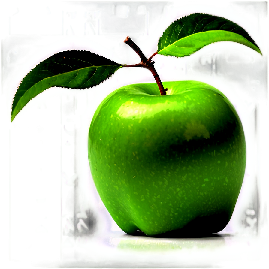 Transparent Background Green Apple Png 06132024