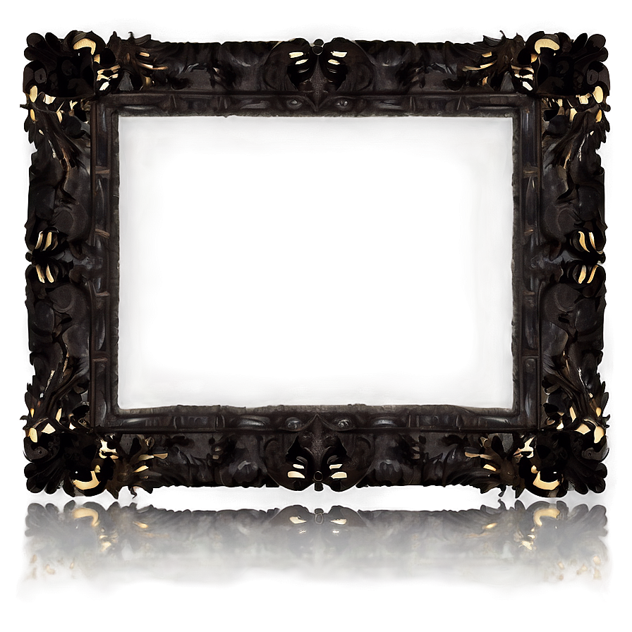 Transparent Black Frame Png Cqy