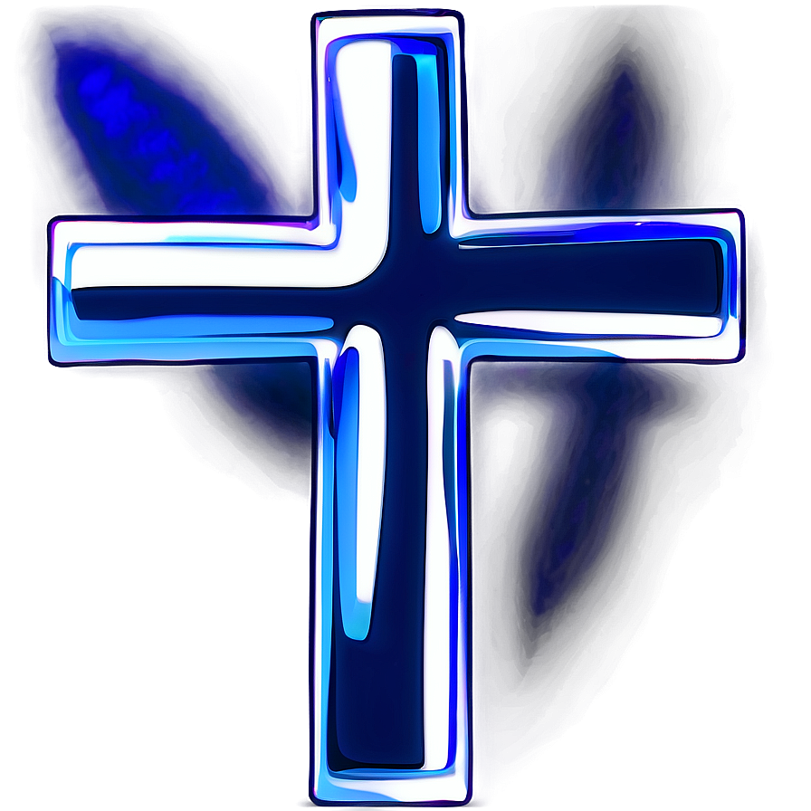 Transparent Blue Cross Image Png Kol