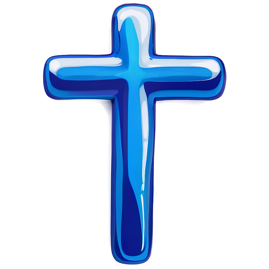 Transparent Blue Cross Image Png Ugv19