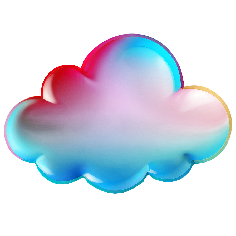 Transparent Cloud Emoji Png 06272024