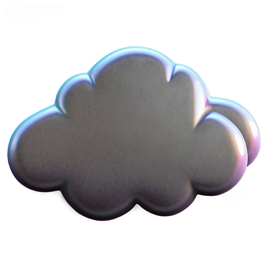 Transparent Cloud Emoji Png Vai