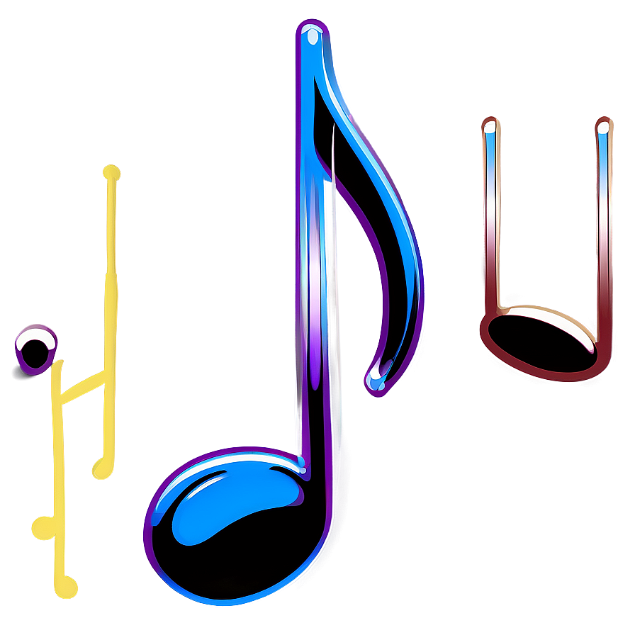 Transparent Eighth Note Png 87