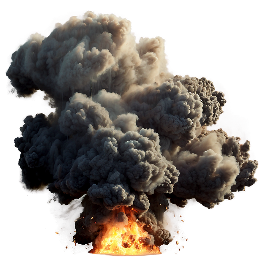 Transparent Explosion Smoke Png Yye30