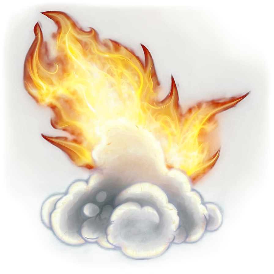 Transparent Fire And Smoke Png 97