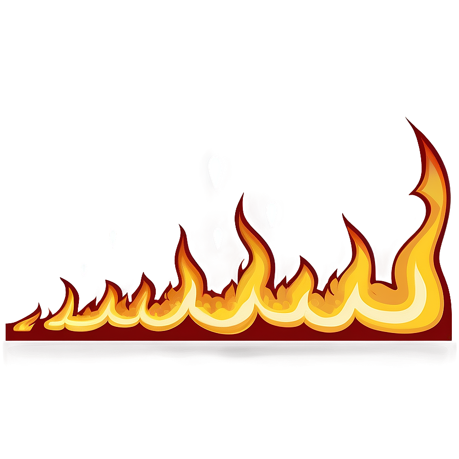 Transparent Fire Border Png 47