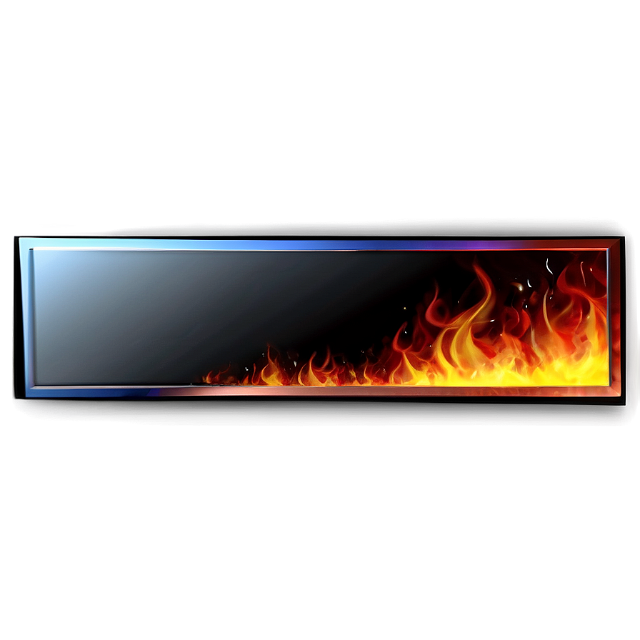 Transparent Fire Border Png Xua56