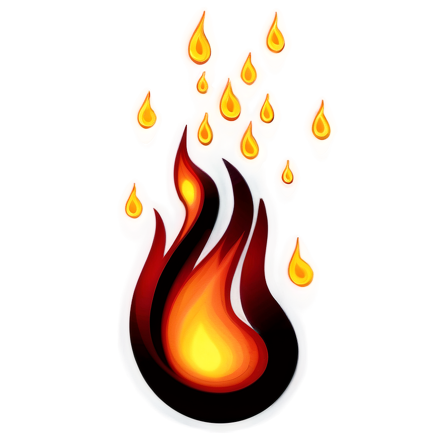 Transparent Fire Clipart Png 31