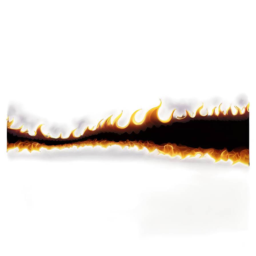 Transparent Fire Line Art Png Jwu9