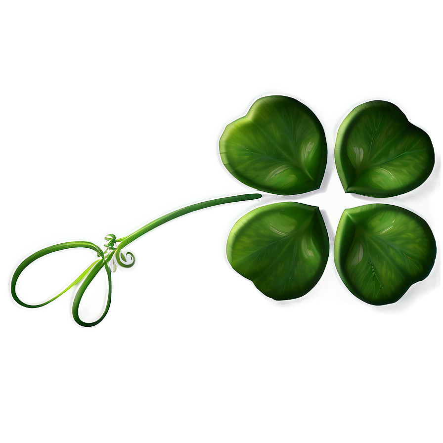 Transparent Four Leaf Clover Png 05252024